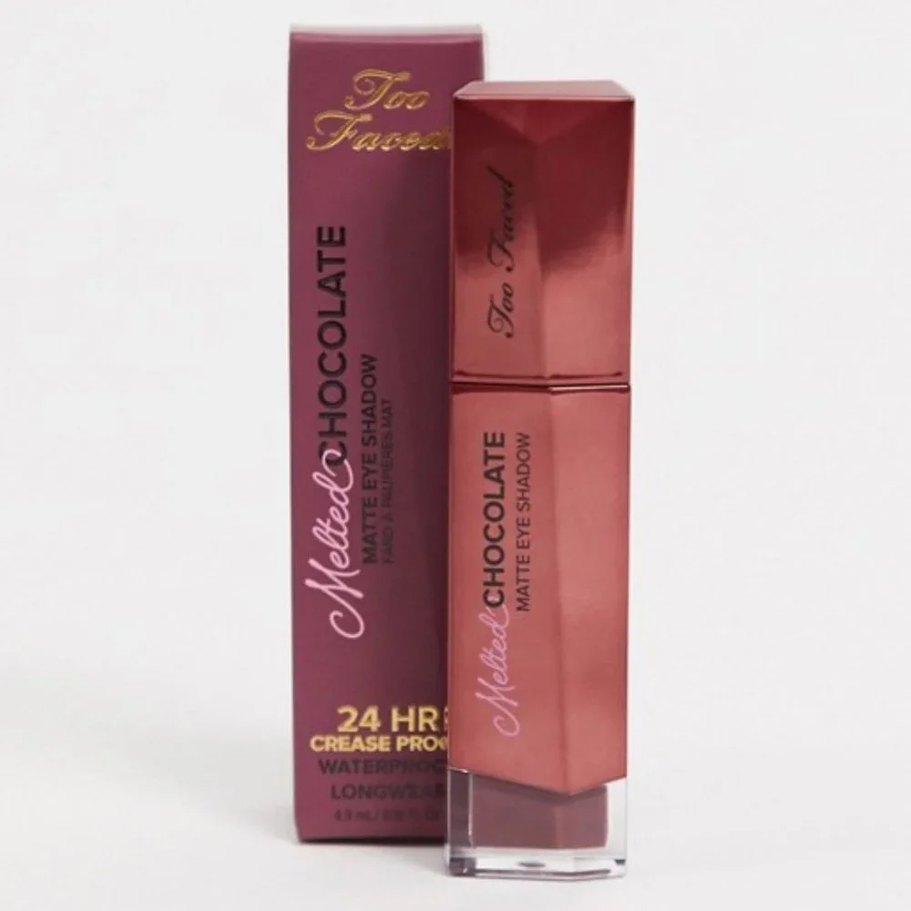 TOO FACED Chocolate Wine eye shadow NIB Melted Chocolate Matte - Picture 2 of 10
